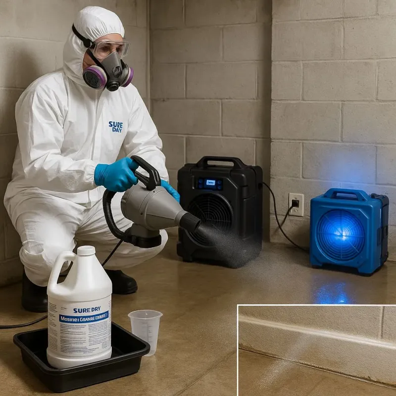 Sanitization and Odor Removal process in Pico Rivera, CA