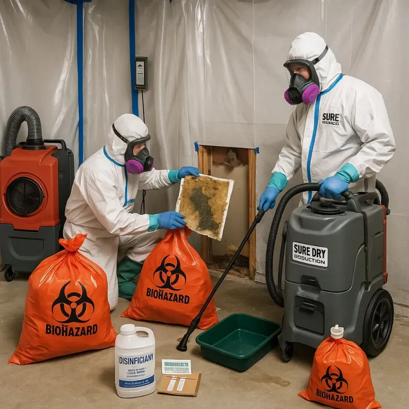Contaminated Water Handling Protocols process in Pico Rivera, CA